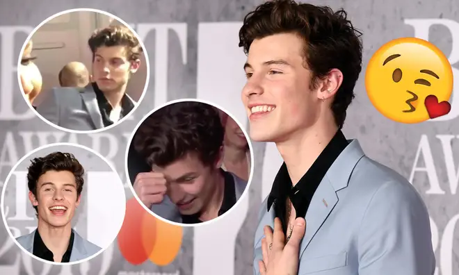 Shawn Mendes had a number of heart-melting moments at the BRIT Awards