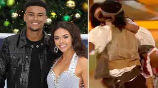 Wes Nelson and Vanessa Bauer convinced fans they kissed during Dancing On Ice