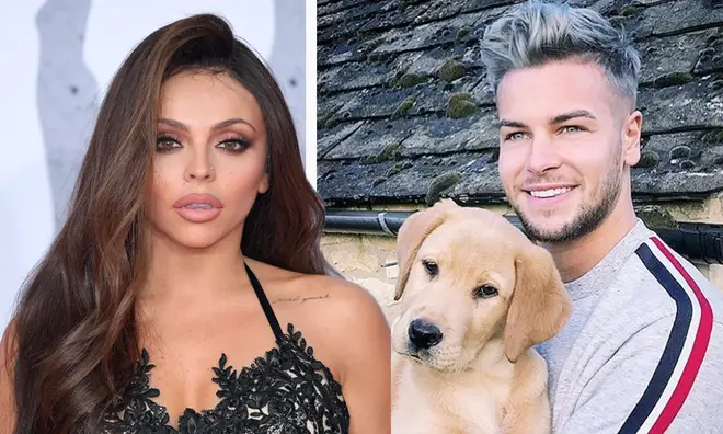 Jesy Nelson and Chris Hughes pictured loved up at airport ahead of Dublin trip