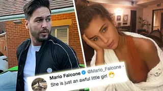 Mario Falcone hit out at Georgia Steel over her behaviour on Celebs Go Dating.