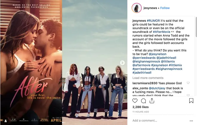 Little Mix fans think they could be on the After movie soundtrack