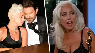 Lady Gaga responds to Bradley Cooper romance rumours.