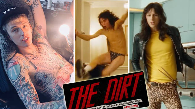 Machine Gun Kelly looks totally different in The Dirt.