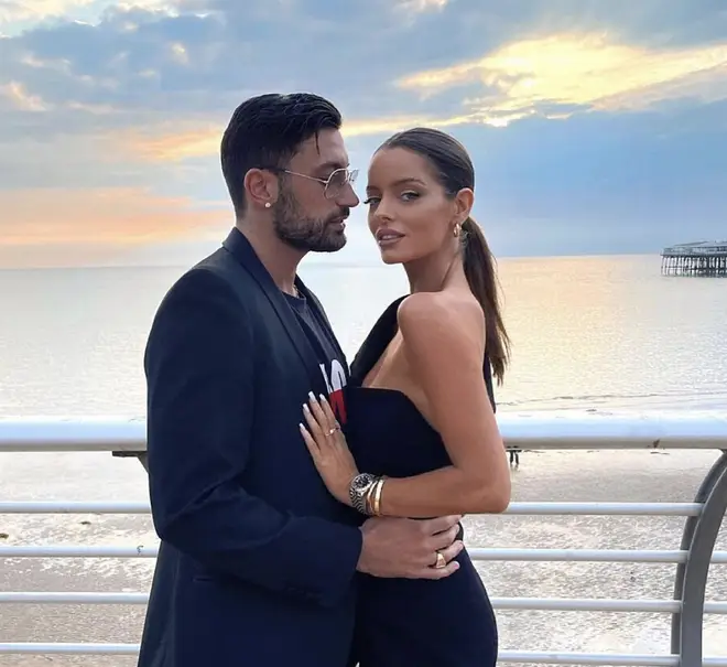 Maura Higgins and Giovanni Pernice dated for four months