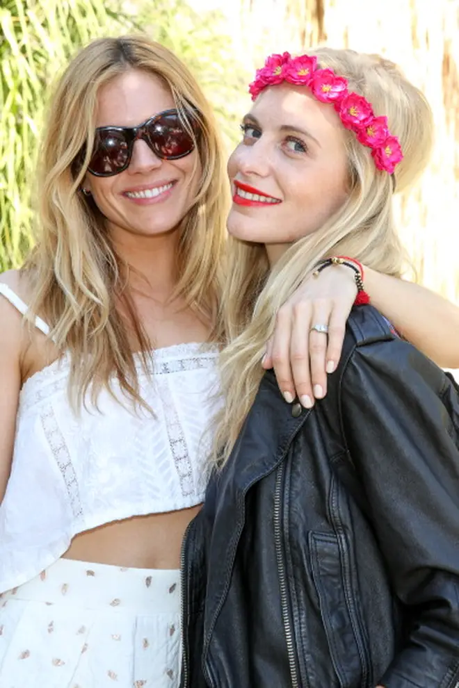 Poppy Delevingne celebrated her hen do with Sienna Miller at Coachella