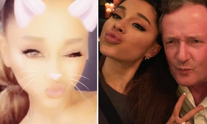 Piers Morgan reveals what Ariana Grande said to him during their emotional chat