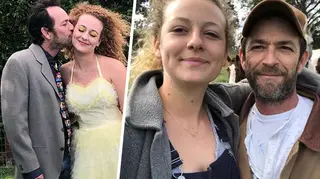 Luke Perry's daughter, Sophie, thanked fans for their support.