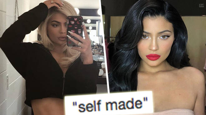 Kylie Jenner's fans have questioned whether the star really is 'self-made'.