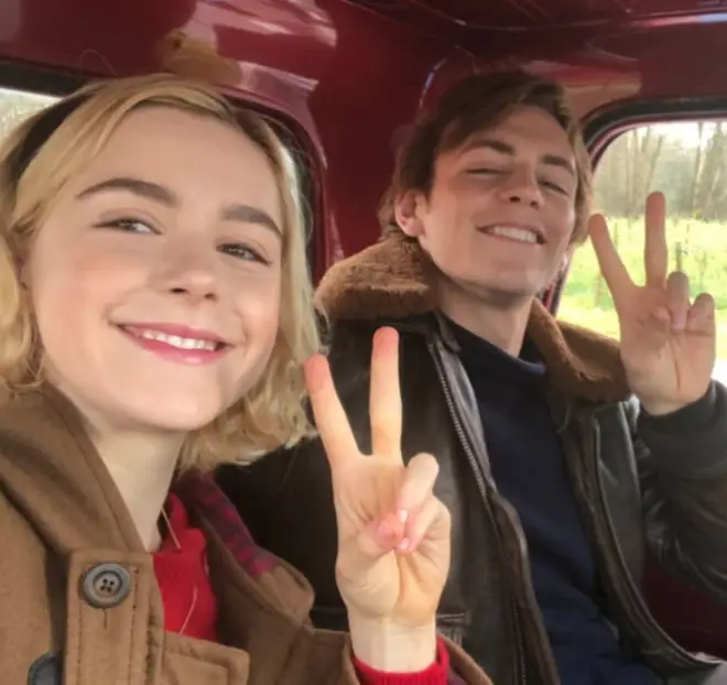 Kiernan Shipka reprises her role as Sabrina Spellman