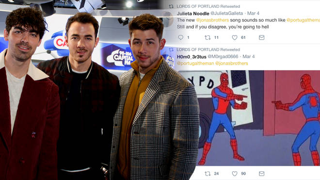 Portugal. The Man have accused the Jonas Brothers of copying 'Feel It Still'
