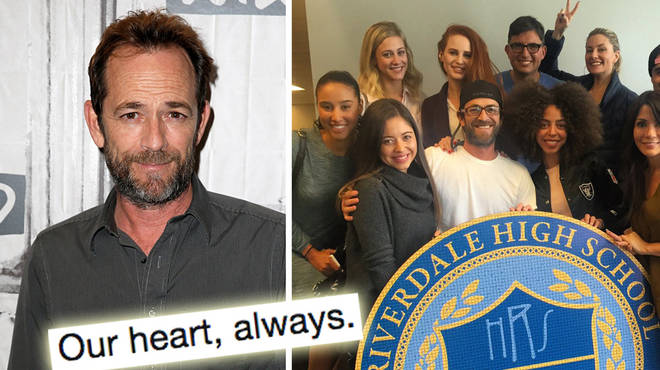 Riverdale's creator paid tribute to Luke Perry.