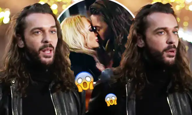 Pete Wicks snogs his Celebs Go Dating date he already knows