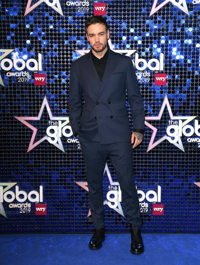 Liam Payne arrives at The Global Awards 2019 with Very.co.uk