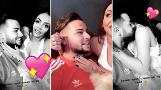 Jesy Nelson and Chris Hughes shared a series of cosy videos on Instagram