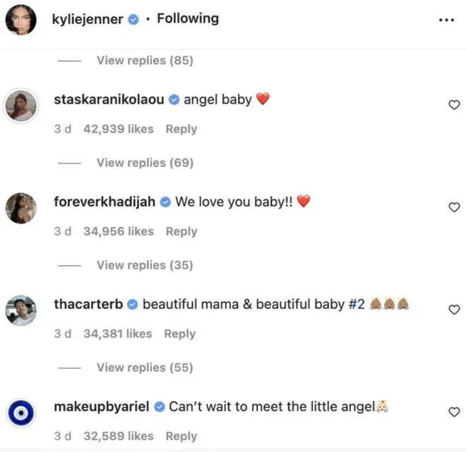 Kylie Jenner's friends dropped clues about the name 'angel'