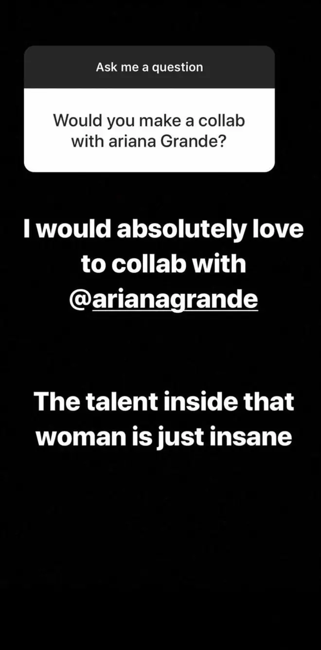 Niall Horan complimented Ariana Grande, hoping to collaborate with her