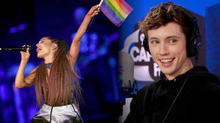 Troye Sivan praised Ariana Grande for performing at Manchester Pride