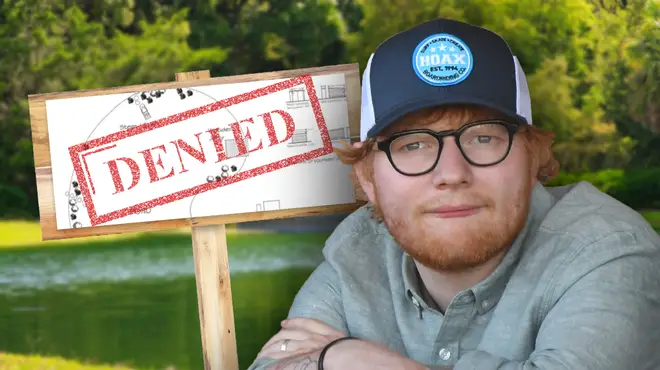 Ed Sheeran's pond was investigated over claims he was using it as a pool