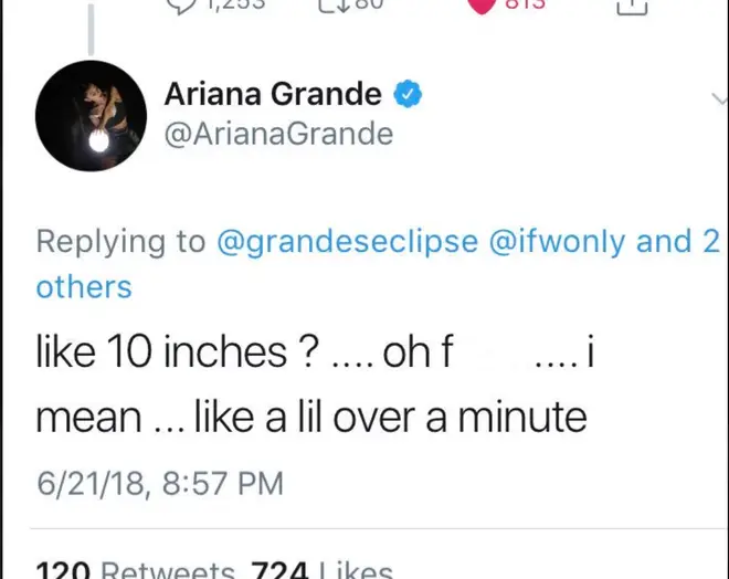 Ariana Grande jokes about Pete Davidson on Twitter with fans