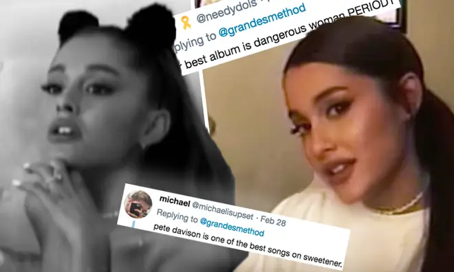 Ariana Grande unpopular opinion on Twitter