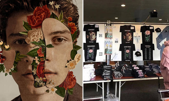 Shawn Mendes has a huge selection of merchandise for his current tour