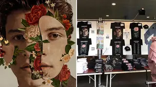 Shawn Mendes has a huge selection of merchandise for his current tour