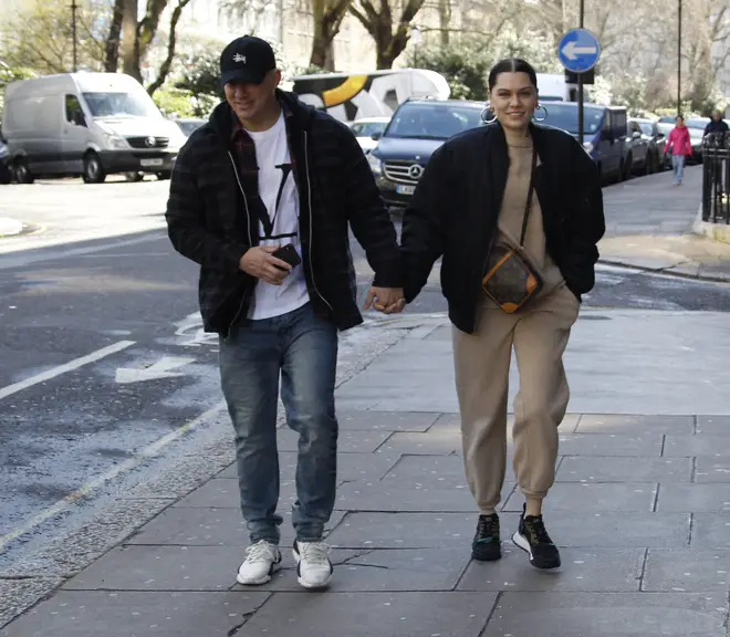 Jessie J and Channing Tatum were pictured in London walking hand-in-hand
