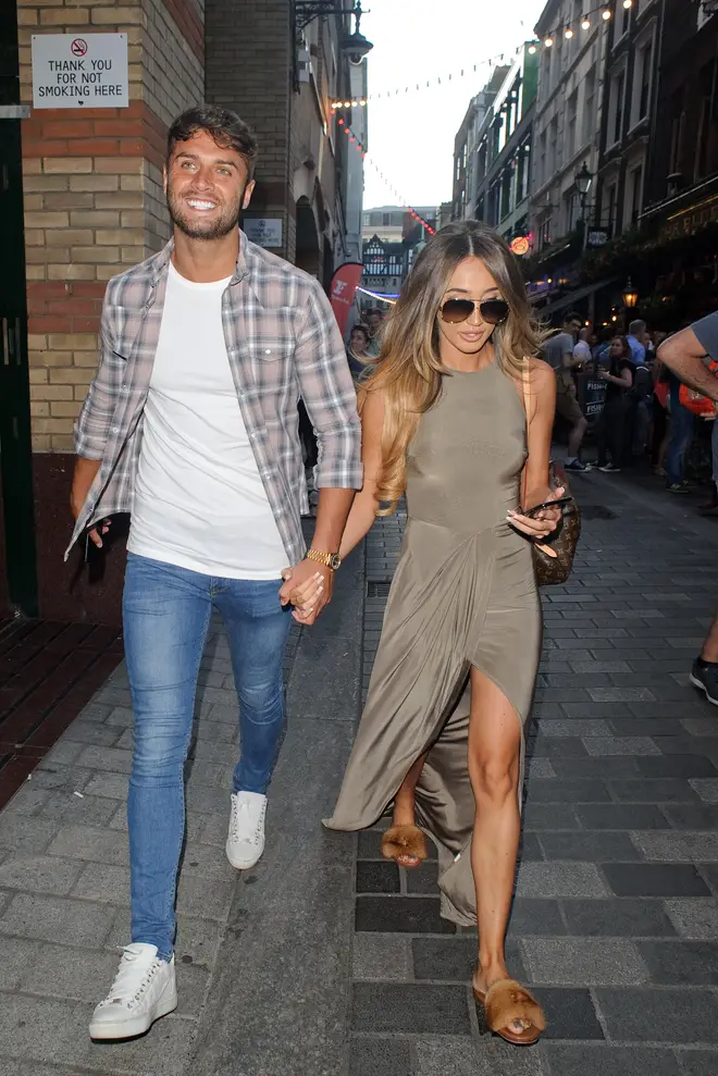 Mike Thalassitis had previously dated Megan McKenna,