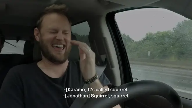 Netflix Tan France squirrel