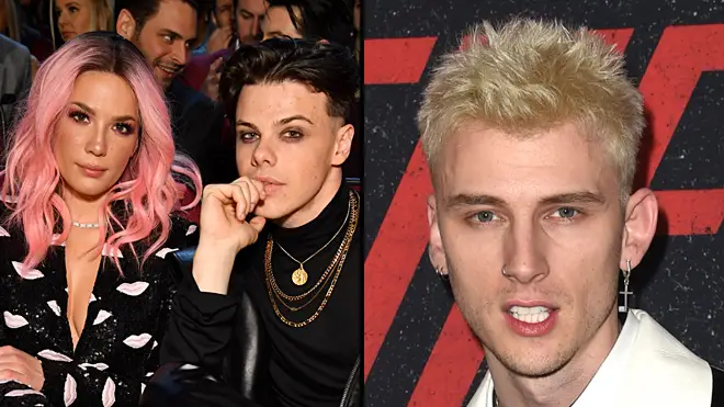 Halsey fans call out Machine Gun Kelly for bizarre comment on YUNGBLUD's Instagram