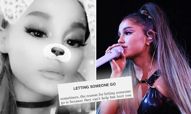 Ariana Grande's cryptic post about 'letting go' could be about Pete Davidson