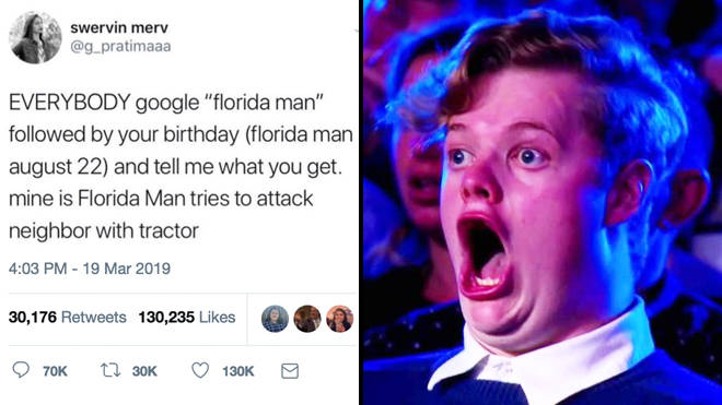 The Florida Man challenge will reveal the wildest true news story from your birthday