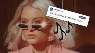 Zara Larsson's new single 'Don't Worry Bout Me' is set to be released this week
