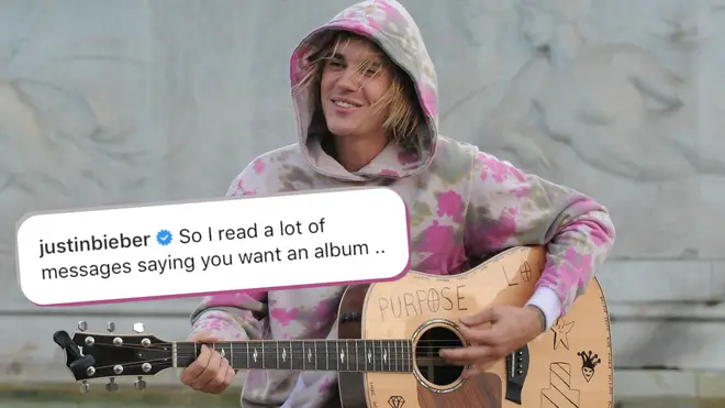 Justin Bieber is taking a break from releasing music