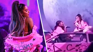 Ariana grande has performed an unreleased song on tour.