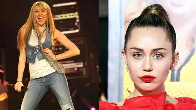 Miley Cyrus has been throwing it back to the Hannah Montana days and we're feeling nostaglic