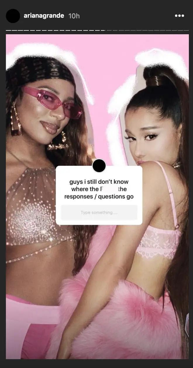 Ariana Grande admits she can't use Instagram