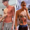 Machine Gun Kelly showed off his tattoo transformation for The Dirt.