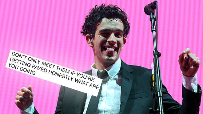 Matt Healy slams artists who charge fans for meet and greets