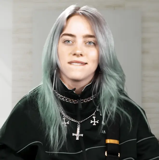 Billie Eilish does the same interview ten minutes apart