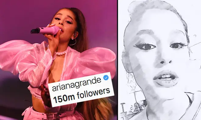 Ariana Grande has a whopping 150 million Instagram followers