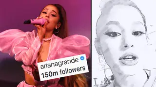 Ariana Grande has a whopping 150 million Instagram followers