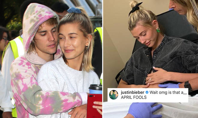 Justin Bieber And Hailey Baldwins Pregnancy Prank Angers