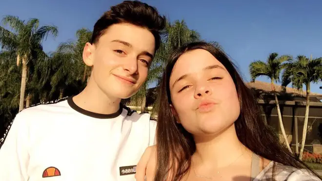 Noah Schnapp has a twin sister, Chloe