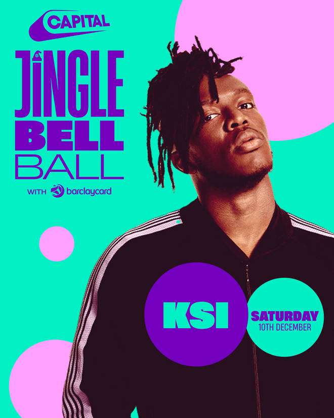 KSI's making a grand return to Capital's Jingle Bell Ball with Barclaycard