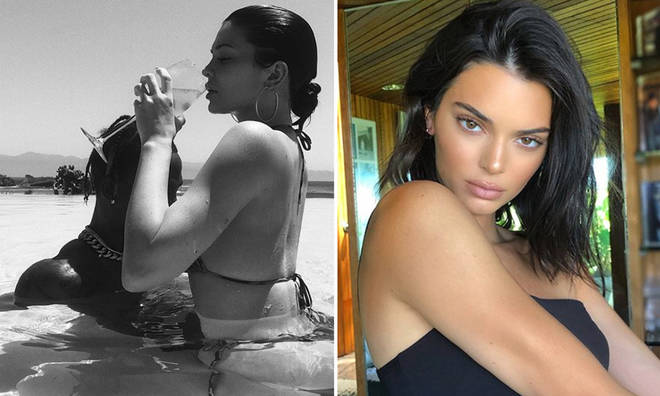 Kendall Jenner trolled her sister over her pictures with Travis Scott