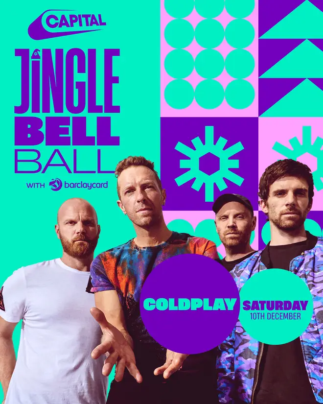 Coldplay are headlining Capital's Jingle Bell Ball with Barclaycard