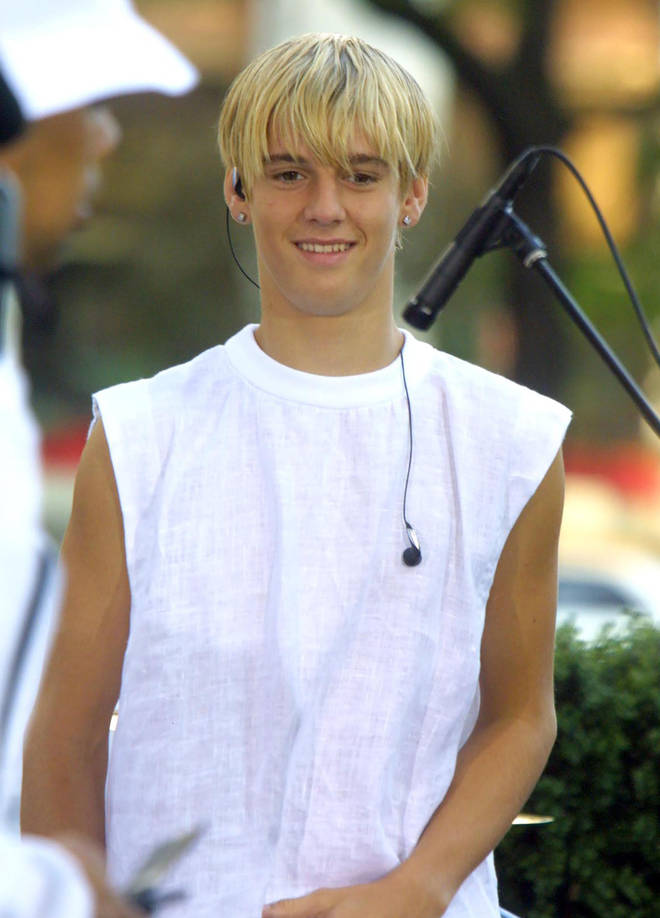 Aaron Carter rose to fame in the 90s