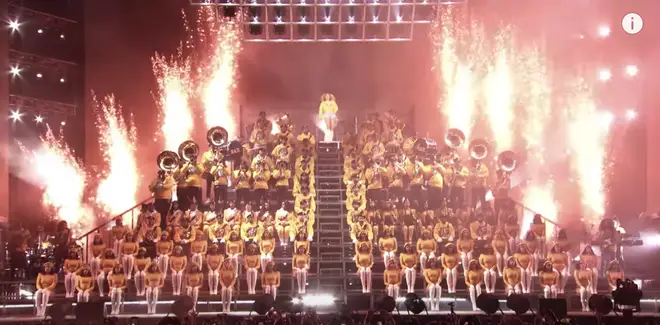 Beyoncé's 2018 Coachella performance was based around an American high school Homecoming