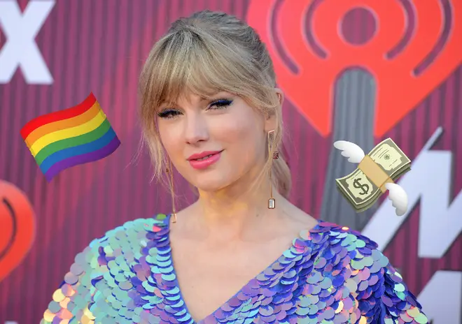 Taylor Swift has donated money to an LGBT organisation.